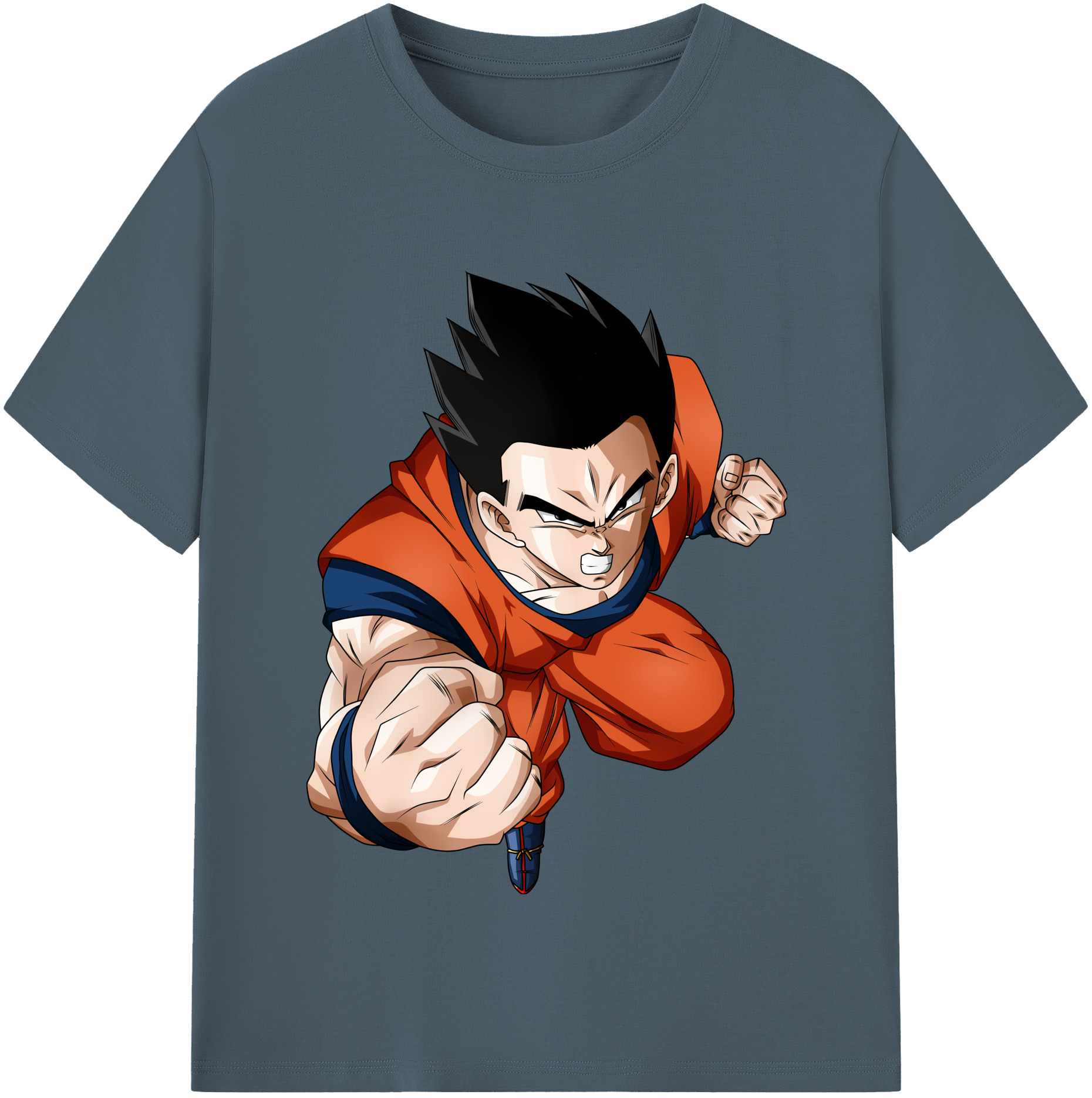 （画像用） ドラゴンボール 孫 悟飯（そんごはん）DRAGON BALL Son Gohan 綿100％半袖Tシャツ（フロントプリント）